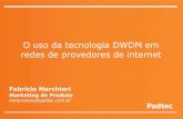 O uso da tecnologia DWDM em redes de provedores de internet · 2019. 4. 17. · tecnologia da informação e comunicações, biotecnologia, etanol (segunda geração) e green technology.