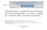 Dirley IDENTIFICAÇÃO E MAPEAMENTO DE ÁREAS DE RISCO ... · Identificação e mapeamento de áreas de risco geotécnico na área urbana de Timóteo (MG, Sudeste do Brasil) Coimbra,