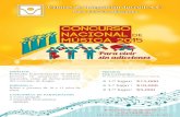 cartel Concurso Nal Musica 2015 - Gob · Del 1 de abril al 31 de agosto de 2015 . Title: cartel Concurso Nal Musica 2015 Created Date: 3/11/2015 12:04:20 PM ...