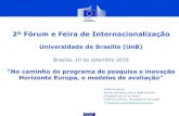 2º Fórum e Feira de Internacionalizaçãoffi.unb.br/images/apresentacoes/Zurita_Alejandro.pdf · Innovation 2º Fórum e Feira de Internacionalização Universidade de Brasília