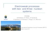 Electroweak processes with two- and three- nucleon systemscrex.fmf.uni-lj.si/eep17/Golak_Bled_2017_07_04.pdf · Rev. Lett. 115, 122301 (2015)) LENPIC ... Pieter Maris, Hugh Potter,