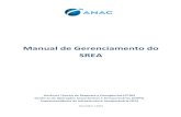 Manual de Gerenciamento do SREA...Manual de Gerenciamento do SREA Gerência Técnica de Resposta a Emergências (GTRE) Gerência de Operações Aeronáuticas e Aeroportuárias (GOPS)2
