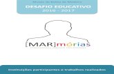 Museu da Baleia da Madeira DESAFIO EDUCATIVO Site.pdf · Escola Básica 2/3 Dr. Horácio Bento Gouveia 2.º Ciclo Professora Carla Gonçalves ... Externato da Apresentação de Maria