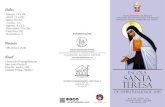 Folder Escola Santa Teresa 2018 - catolicadebelem.com.br€¦ · A Escola Santa Teresa quer oferecer aos seus alunos um percurso de formação espiritual, que repercorra, ao longo