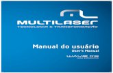 Manual do usuárioarquivos.multilaser.com.br/manual/p3108_manual_wave_rv01.pdf · Sem som Está na função mudo ou no volu-me mínimo. Ajuste o volume ao seu nível dese-jado. Os
