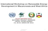 International Workshop on Renewable Energy Development in … · 2016. 5. 31. · PROJECTO 11 PC 1 ± Demonstration Demonstration Projects Evaluation PC 2 ± Investment Scale -up
