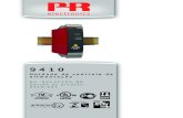 9410 - PR electronics · 1341 A PR electronics oferece uma grande variedade de equipamentos condicionadores de sinais digitais e analógicos para automação industrial. A Variedade