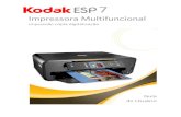 Puma UG ESP 7€¦ · Guia do Usuário da Impressora Kodak ESP 7 1 Este guia o ajuda a usar a Impressora Multifuncional a partir do painel de controle. A Kodak também oferece ajuda