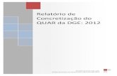 Relatório de Monitorização do QUAR do ISEL€¦ · frequentes – 23 de março 2012; Relatório Final de Análise dos Contributos – 28 de março 2012. Em síntese, o número