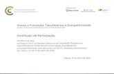 Luis Branco - Apoiar para Desenvolverluisbranco.com/downloads/2congresso.pdf · 2020. 3. 11. · de braçOs abertos A STAR AtUANCE MEMBER Pensar a Formação: Transferência e Competitividade