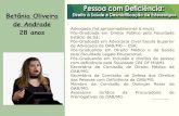 Betânia Oliveira de Andrade 28 anos - Faculdade Legale...Betânia Oliveira de Andrade 28 anos • Advogada (há aproximadamente 6 anos). • Pós-Graduada em Direito Público pela