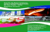 Estudo de Baixo Carbono para a Indústria do Estado …...Estudo de Baixo Carbono para a Indústria do Estado de São Paulo de 2014 a 2030 – Relatório Síntese 2ª edição Sumário