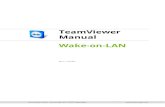 TeamViewer Manual Wake-on-LAN...1SobreWake-on-LAN página 13). Esse manual descreve as etapas e os requisitos necessários para usar o Wake-on_LAN do TeamViewer. A menos que de outra