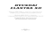 HYUNDAI ELANTRA XD - Autodata · 2015. 7. 17. · hyundai elantra xd Модели 2000-2006 гг. выпуска с двигателями g4ed (1,6 л), g4gb (1,8 л) и g4gc (2,0