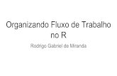 Organizando Fluxo de Trabalho no R...no R Rodrigo Gabriel de Miranda Problema - Analisar dados de acidentes da PRF - Analisar dados de acidentes de trânsito da PRF para construção