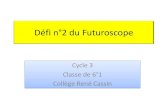 Défi n°2 du Futuroscope - Académie de Poitiersetab.ac-poitiers.fr/coll-isle-jourdain/IMG/pdf/defi_no2...Vaiation de densité de l’eau •Ou alors faire vaie la densité de l’eau