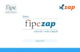 Apresentação do PowerPoint - FipeZAP...registrou novo recuo nos preços dos imóveis comerciais em julho. No caso dos imóveis comerciais à venda, foi registrada nova queda no último