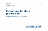 Computador portátil - Asus · 2019. 3. 9. · Computador portátil Manual electrónico Quinta Edição Maio 2015 PG10453. 2 Manual Electrónico do PC Portátil Direitos de autor