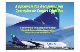 A Eficiência dos Aeroportos nas Operações de Carga e Logística...de passageiros da América do Sul; Não permite operações cargueiras internacionais Importação Outros 34.6%