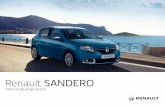 Renault SANDERO · Para substituir uma chave ou con-trole remoto, é necessário levar o veículo e todas as chaves ou controles remotos a uma Oficina Autorizada para reiniciar o
