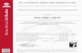 ISO 9001:2015 - TFL · 2020. 6. 10. · Gestão da Qualidade NBR ISO 9001 ocs 0006 1828 BUREAU VERITAS