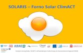 SOLARIS Forno Solar ClimACT - Eco-Escolas · 2018. 4. 9. · O projeto Interreg Sudoe ClimACT é cofinanciado pelo Fundo Europeu de Desenvolvimento Regional (FEDER) SOLARIS – 2017/2018