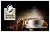 02-06 Catálogo de produtos Maria Bonita · Café torrado e moído descafeinado O processo Maria Bonita de extração da cafeína é natural, não utilizando solventes químicos,