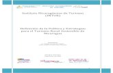 Documento definicion de Pol ticas y Estrategias para el ...26. OMT -STE P Organización Mundial del Turismo – Programa de Turismo Sostenible para la Erradicación de la Pobreza.