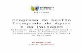 Programa de Gestão Integrada de Águas e da Paisagem · Web viewSistema Integrado de Bases Geoespaciais do Estado do Espírito Santo – GEOBASES – o sistema, criado em 1999 por