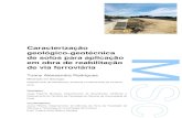 Caracterização geológico-geotécnica de solos para aplicação em … · according to standard procedures. The objective of this Internship Report is the geological-geotechnical