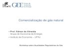 Comercialização de gás natural - rcgi.poli.usp.br€¦ · Prof. Edmar de Almeida Grupo de Economia da Energia Instituto de Economia –UFRJ Workshop sobre Atualidades Regulatórias