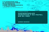 HAEmOpHILuS pARASuIS y Su pApEL EN EL CRp · HAEmOpHILuS pARASuIS y Su pApEL EN EL CRp ENRIC mARCO 2 jornadas satélite HaemopHilus parasuis y su papel en el Crp ENRIC mARCO mARCO