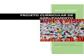 PROJETO CURRICULAR DE AGRUPAMENTO · 2020. 8. 14. · Anexo I ao Projeto Educativo Agrupamento de Escolas de Vila Verde 2019-2020 PROJETO CURRICULAR DE AGRUPAMENTO . 1 INTRODUÇÃO