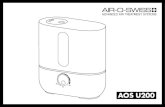 AOS U200 - boneco-ua.net• Замену картриджа для деминерализации воды ... • Картридж закреплен на внутренней стороне