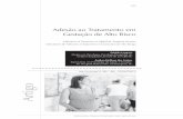 Adesão ao Tratamento em Gestação de Alto Risco · PSICOLOGIA: CIÊNCIA E PROFISSÃO, 2014, 34(3), 625-642 Adesão ao Tratamento em Gestação de Alto Risco Indicators of Treatment
