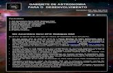GABINETE DE ASTRONOMIA PARA O DESENVOLVIMENTOpload.org/wp-content/uploads/sites/5/2019/01/IAU...• Govender fez parte de um painel de discussão no FM14 sobre o novo Plano Estratégico
