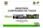 Departamento de Amazonas - Procuraduria...El Amazonas en el año 2019 será un Departamento que alcanzará su desarrollo social, ambiental, económico, cultural y político, sobre