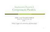 Arquitecturas Paralelas I Computação Paralelagec.di.uminho.pt/lesi/ap10506/Aula01Arquitectura.pdf · 2 (04/10) - Revisão de conceitos de programação Programação em Java 1 (27/09)