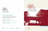 9 de outubro de 2017 DOAÇÃO DO ACERVO DE JOSÉ PORTO À ... A3.pdf · Distrital da cidade do Porto, projeto premiado com o primeiro lugar mas que acabaria por não se concretizar.