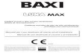 MAX Max 2000.pdf · 2017. 2. 23. · BAXI S.p.A., entre las empresas leader en Europa en la producción de aparatos térmicos y sanitarios para el uso doméstico (calderas murales