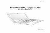 Manual do usuário de Notebook - Asusdlcdnet.asus.com/pub/ASUS/nb/U36SG/BP6566_U36SG_E... · 4. Usando o Notebook Dá a você informações sobre a utilização dos componentes do