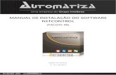 MANUAL DE INSTALAÇÃO DO SOFTWARE NETCONTROLautomatiza.com.br/wp-content/uploads/2013/04/2.1...6. Licença do Produto A Automatiza trabalha com o sistema de licenças para comercialização