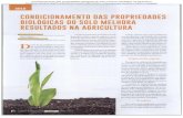 Condicionamento das propriedades biológicas do solo ...€¦ · rias nas propriedades do solo, quando se mantém esse tipo de manejo, permane- cem a longo prazo. Assim, quando se