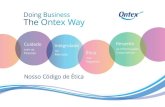 Doing Business The Ontex Way - Canal de Denúncia€¦ · Nossos valores corporativos - paixão, confiança, integridade, busca por resultados e todos- representam nossos pontos fortes