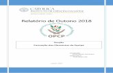 Relatório de Outono 2018 - APCP€¦ · Relatório de Outono 2018 Coordenador Janeiro, 2019 Secção Formação dos Elementos da Equipa Sandra Batista, PhD Student Colaboradores
