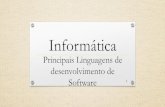 Informática - espeditomelo.files.wordpress.comJava • Java é uma linguagem de programação interpretada orientada a objetos desenvolvida na década de 90 por uma equipe de programadores