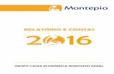 RELATÓRIO E CONTAS 20 16 - Banco de Portugal2015 2016 +1,6p.p. Rácio Common Equity Tier 1 (%) 13 962 12 830 2015 2016-8,1% Ativos ponderados pelo risco (M€) 96,4 96,3 2015* 2016-0,1p.p.