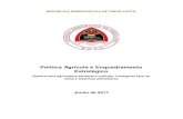 Política Agrícola e Enquadramento Estratégicoextwprlegs1.fao.org/docs/pdf/tim170724.pdf · 2017. 11. 6. · Plano de Ação para Combater a Degradação dos Solos (2008) Estratégia