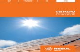 CATÁLOGO CATALOGUE · 25.06.2010 3 Índice | index energia solar fotovoltaica photovoltaic solar energy Énergie solaire photovoltaÏque a | capÍtulo 01 módulos fotovoltaicos photovoltaic