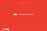 RELATÓRIO ANUAL 2006 · no Estado de São Paulo. Com mais de 7,4 milhões de clientes, o Santander atua em todos os segmentos do mercado ﬁnanceiro e concentra suas operações